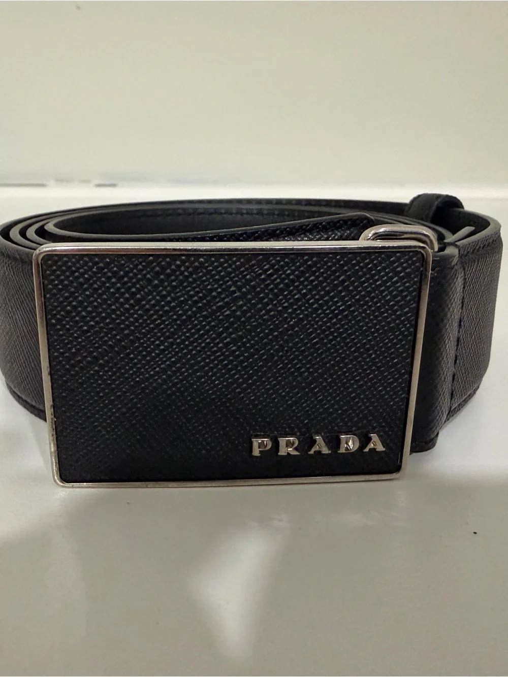 Prada but silver